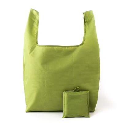 China Wholesale eco-friendly rpet polyester tote shopping bags promotion folding grocery bag for sale