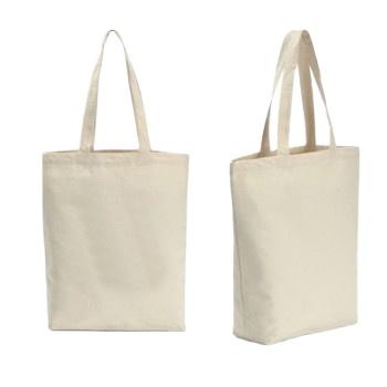 China White Cotton Canvas Tote Bag Custom Tote Cotton Handled Reusable Bag Eco-friendly Wholesale for sale