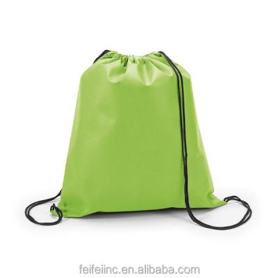 China High Quality 210 Denier Polyester Rope Handle Large Drawstring Bag for sale