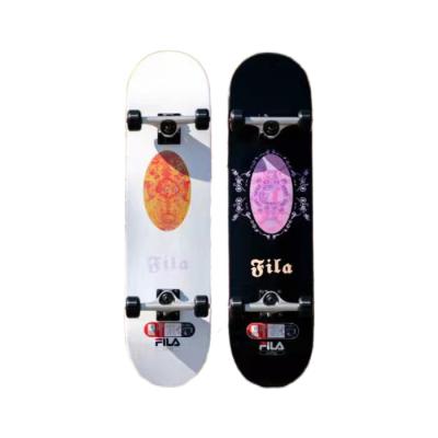 China Wonderland Light Series Skateboard Full Set Imported Longboard Dancing Skateboard Deck Rubber Skateboard Full Set for sale