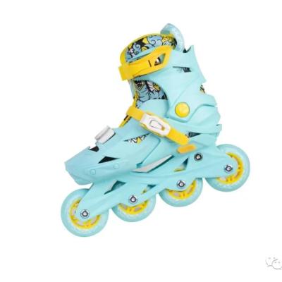 China Inline Sports Active Professional Freestyle 4 Wheel Skates Integrated Kids Skates Brand New High Quality Kids Skates for sale