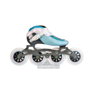 China Hot Selling Sports Low Price JIUMI 4 Active Speed ​​Skates Kids New High Quality Professional Freestyle Double Mode Inline Skates Kids Integrated Skates for sale