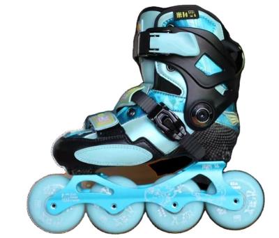 China New Fashionable Active Freestyle 4 Wheel Professional Roller Skates Sports Game Skates Children Integrated Roller Skates for sale