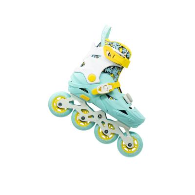 China Professional Sports Roller Skates Freestyle 4 Active High Quality Casual Flat Dual Mode New Inline Skates Kids Integrated Skates for sale