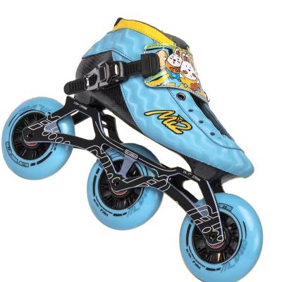 China Active Professional Sports Carbon Fiber Customized Man Women Adults Slalom Custom Roller Skate for sale