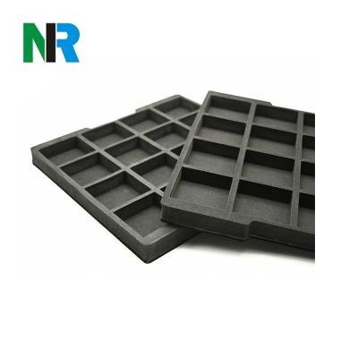 China Anti Static Plastic Foldabe Sheet ESD Anti Static Plastic Barrel Boxes With Dividers for sale