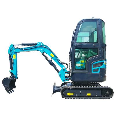 China Powerful Crawler Excavator 1.8ton Mini Digger 1800kg Digger Excavator For Sale With Competitive Factory Price Of Farmland Digging Use for sale