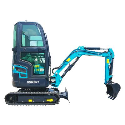 China Powerful Latest Technology Cheap Mini Excavator 2 Ton Zero Turn Digger Mini Digger Excavator for sale