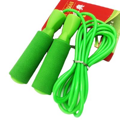 China DailyTrainning/Professional Competition Hot selling fitness rope jump rope skipping fast sponge skipping rope for sale