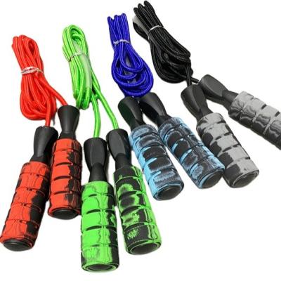 China DailyTrainning/Professional Competition Chinese factory making black skipping rope adjustable fitness skipping speed jump rope for sale