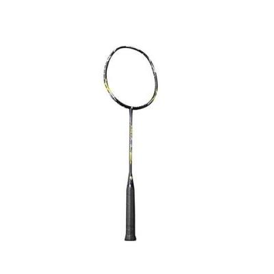 China Eastic & Custom Durable Hot Selling Carbon Fiber Badminton Racket Black Badminton Racquet Flight Stability Durable Professional Racket for sale