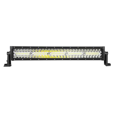 China Car Household Equipment Factory OEM 480W Triple Row Heavy Duty IP67 Waterproof 22 Inch Drive Light Bar Offroad Led Spot Flood Beam Combo Lights for sale