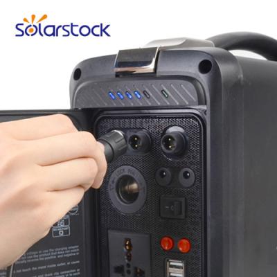 China 400W Mobile Emergency Solar Generator with Polymer Lithium Battery for sale