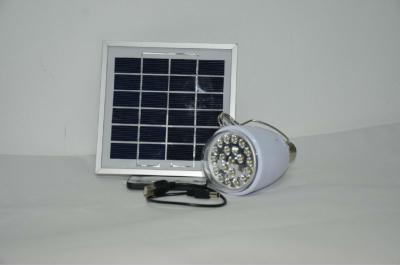 China White 5700K - 6500K 2W Solar LED Emergency  Light with Remote Control for sale