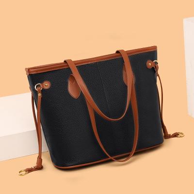 China 2023 fashion high quality tote bags luxury ladies handbags women designer shoulder bags real leather for sale