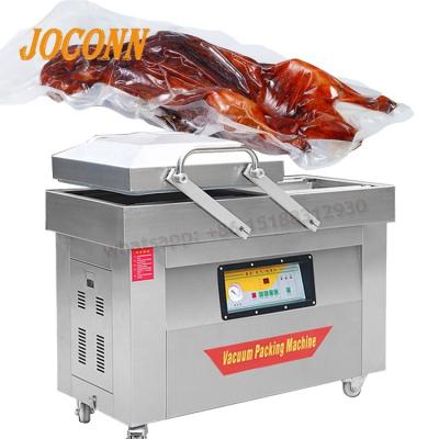 China JC-400S food vacuum well sealing machine/automatic food rice fish sealer vegetable sealer machine vacuum for sale