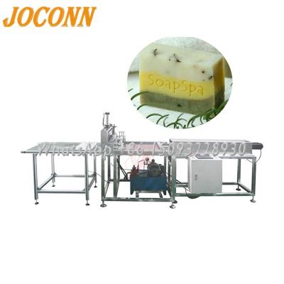 China Hotels automatic square base soap bar cutter/pneumatic soap bar cutter /high capacity soap cutting machine for sale