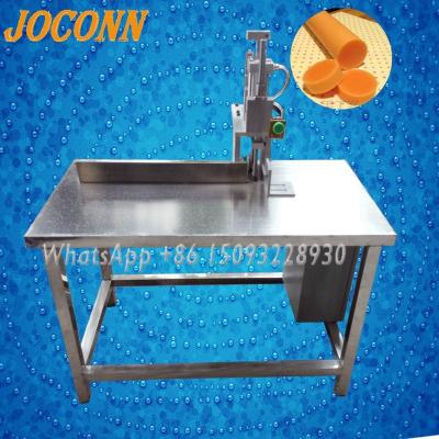 China Round Handmade Soap and Square Base Soap Bar Soap Cutter and Automatic Electric Stamping Machine Soap Bar Bread Cutter Machine for sale