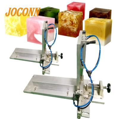 China Easy Operation Small Scale Bath Soap Cutting Forming Machine/Natural Cutting Tool Block/Laundry Soap Bar Soap Forming Cutting Machine On Sale for sale