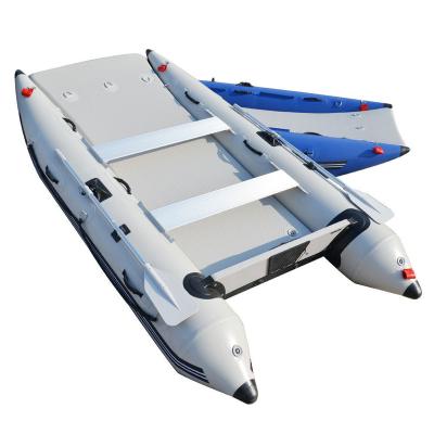 China Fishing High Speed ​​Inflatable Boat High Speed ​​Inflatable Catamaran For Fishing for sale