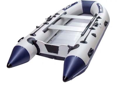 China 0.9mm PVC Inflatable Kayak 8 Ft / 2.3m Fishing Fishing Rib Boat for sale