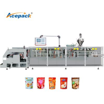 China Beverage Doypack Packaging Machine Spices Powder Doypack Packaging Powder Filling Automatic Horizontal Packing Machine for sale