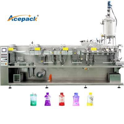 China Beverage Doypack Packing Machine Irregular Shape Liquid Healthy Drinking Filling Equipment for sale