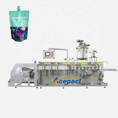 China High Quality Horizontal Beverage Spout Valve Standuo Doypack Sauce Packing Liquid Filling Machine for sale