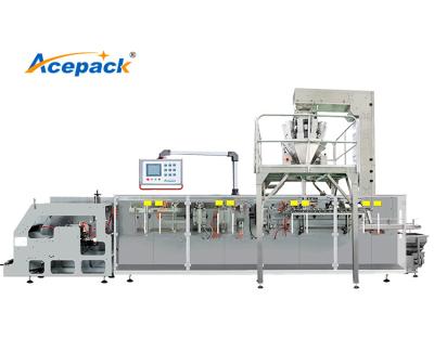 China Automatic doypacking machine horizontal shape doypack granule beverage animal medicine seal filling machine for sale