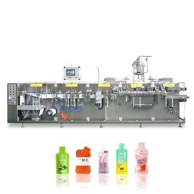 China Multifunctional irregular shaped beverage doypack stand up pouch energy drink packing machine for sale