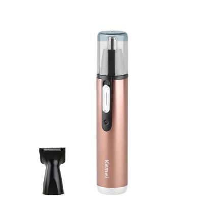 China Kemei Modern Design Electric Car KM 6629 Nose And Ear Hair Beard Trimmer 2 In 1 For Men And Women for sale