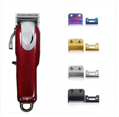 China Model Suitable For Professional Barber Hair Trimmer Blades Steel Trimmer Clipper Blade For WAHL Magic 8148 for sale