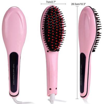 China Multifunctional Heating Comfortable Hot Electric Growth Comb Hair Comb Rebate Styler Curving Ceramic Hair Straightener for sale