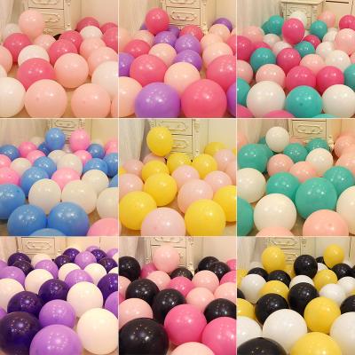 China Gift Toy Wholesale Wedding Party Birthday Decoration Balloon 10 Inch 2.2g Thick Round Matte Latex Balloon for sale