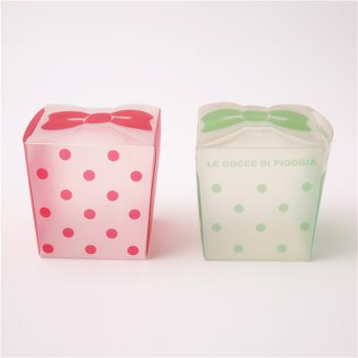 China Recyclable Custom Plastic Transparent Packaging Box PP Pet Foldable PVC Gift Boxes for sale