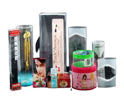 China Recyclable Wholesale Custom Printed Logo Clear Pvc Pet Pp Plastic Box Fold Packaging Box for sale