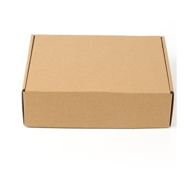 China Recyclable High Quality Low Price Customized Recycled Corrugated Kraft Paper Box Packaging for sale