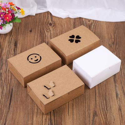 China Custom Logo Brown Color Printing Kraft Handmade Custom Gift Packaging Paper Box In Stock for sale