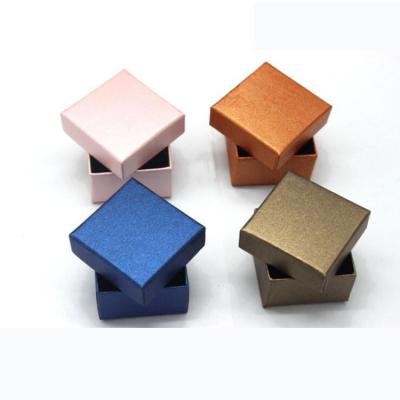 China Different Color/Sizes/Wholesale Finished Ring Necklace Box Jewelry Paper Gift Box Earrings Bracelet Wrapping Paper Jewelry Packaging Box for sale