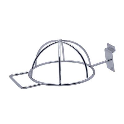 China Retail stores metal wire slatwall hat display rack for retail store for sale