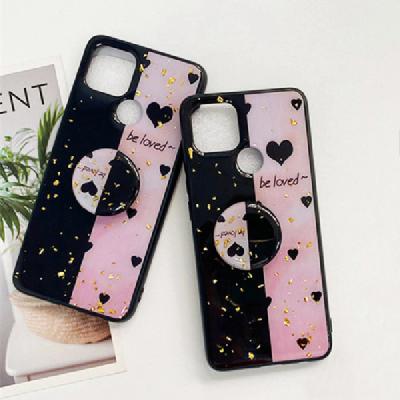 China Creative printed mobile phone case soft tpu shockproof stand shockproof back cover for ZTE Blade A71 for sale