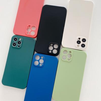 China Matte Silicone Phone Case For Camera Lens Shockproof Protective Fashion Candy Color Shockproof LG K52 for sale