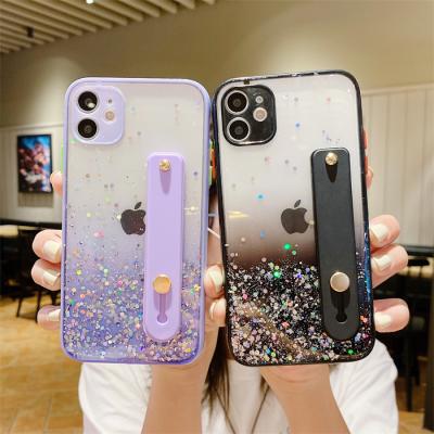 China Glitter Shockproof Epoxy Clear Star Bling Glitter Case Mobile Phone Back Cover For Infinix 11s 11 11 Hot Game for sale