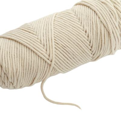 China Eco-friendly hand knitting anti-pilling 5ply cotton blended yarn crochet milk cotton yarn for sale