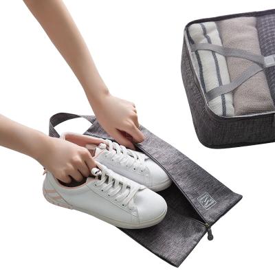 China Sustainable Travel Toiletry Shoe Clothes Luggage Tote Organizers , Packing Cubes 7 Set Pcs for sale