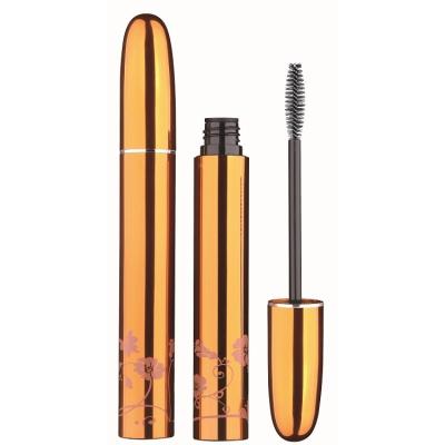 China Cosmetic Hot Sale New Design Empty Aluminum Mascara Tubes Mascara Case With Brush for sale