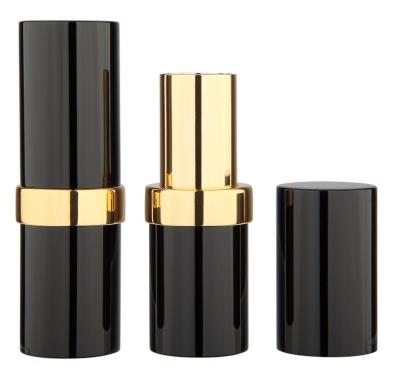 China New Design Empty Round Aluminum Lipstick Lipstick Tube Magnet Lipstick Packaging For Make Up Cosmetics for sale