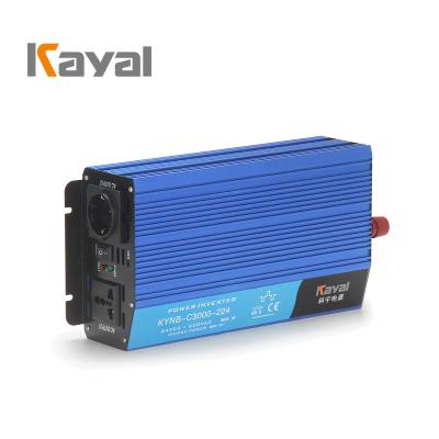 China Free Sample 24v Pure Sine Inverter  Wave Power Solar Inverter 3kw KYNB-C3000 for sale