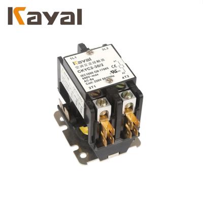 China HVAC certificate single phase high quality copper parts definite purpose contactor,220v single phase electrical contactor for sale