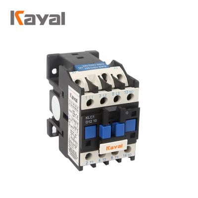 China Free sample qualified LC1-D1210 12A CE AC electrical AC contactor 120V 220V coil contactor types of three phase contactors for sale